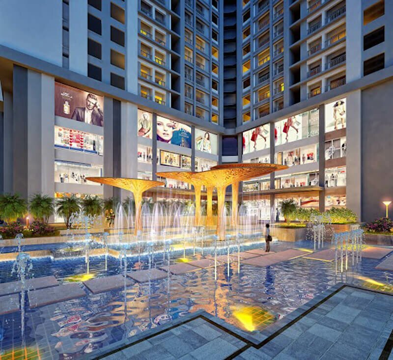 Quảng trường nước tại Goldmark City