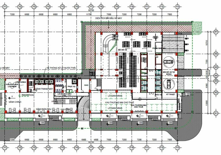 Thiết kế mặt bằng Chung cư Hải Phát Complex số 1 Trần Thủ Độ 