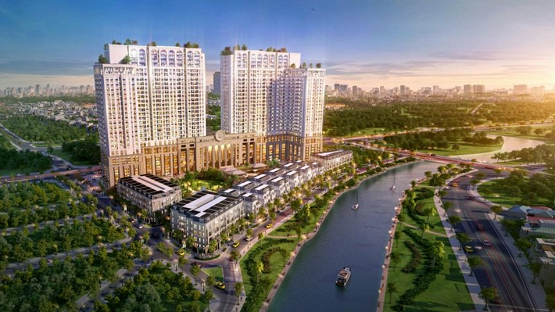 Phối cảnh dự án Roman Plaza Hải Phát