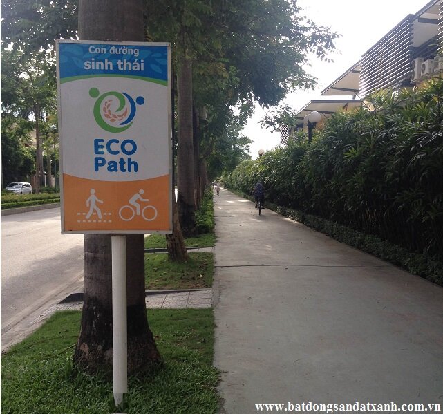Con đường Eco Path chung cư The Link 345 Ciputra