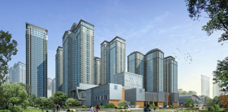 Phối cảnh tổng quan của dự án Goldmark City