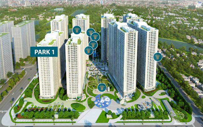 Tổng quan Park 1 Times City Park Hill