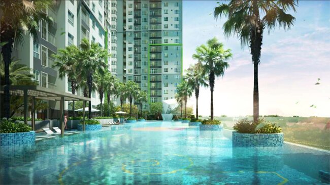 Bể bơi vô cực tại Seasons Avenue