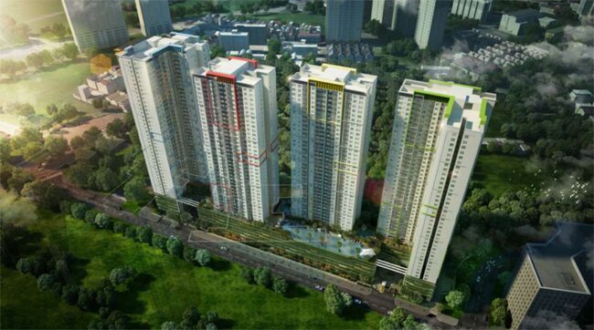 Phối cảnh tổng quan dự án Seasons Avenue