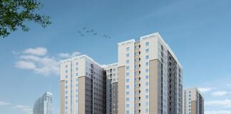 Phối cảnh chung cư Số 1 Trần Thủ Độ