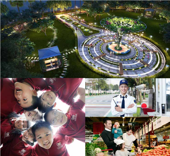 Hệ thống tiện ích hiện đại tại Vinhomes Mễ Trì
