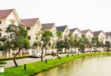 Phối cảnh biệt thự hoa Sữa Vinhomes Riverside