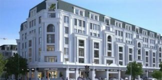 Phối cảnh nhà phố thương mại The Victoria Hà Đông