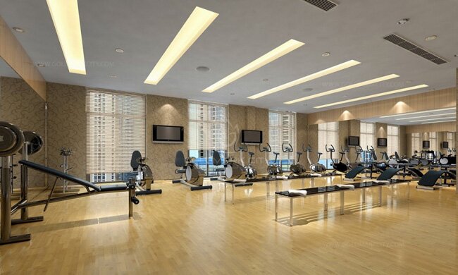 Phòng tập Gym hiện đại
