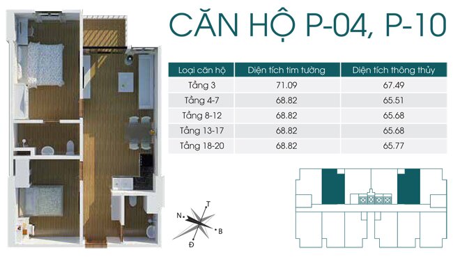 Thiết kế căn hộ 04-10 Packexim 2